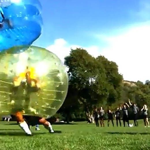 Bumperball para despedidas en Logrono