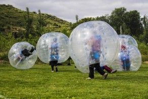 Bumperball para despedidas en Logrono