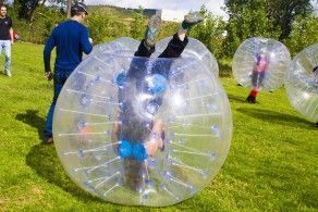 Bumperball para despedidas en Logrono