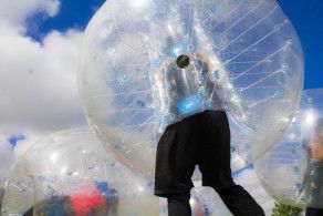 Bumperball para despedidas en Logrono