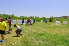 Bumperball para despedidas en Logrono