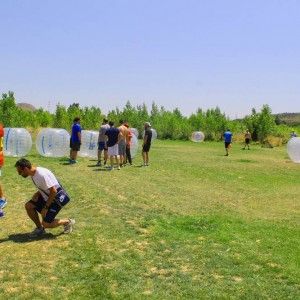 Bumperball para despedidas en Logrono