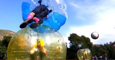 Bumperball para despedidas en Logrono