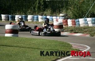 Chican del circuido de karting en logroño