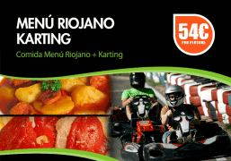 Menu Riojano + Karting