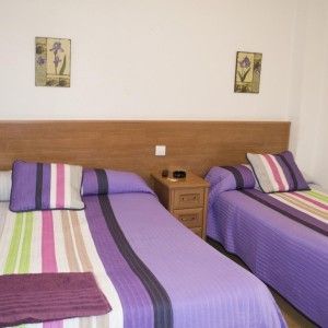 Pension centrica para despedidas Logrono