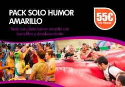humor amarillo despedidas en Logroño