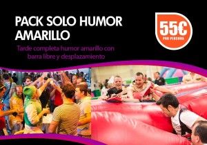 humor amarillo despedidas en Logroño