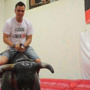 Toro mecanico despedidas Logroño