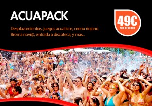 acuapack despedidas en Logrono