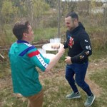 Humor amarillo en Logroño 6 abril