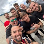 foto de grupo de despedidas en Logroño
